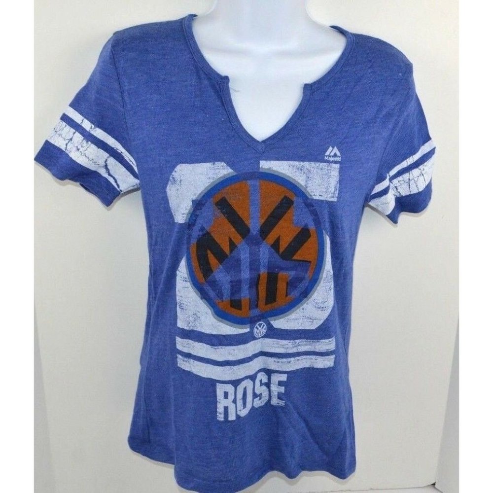 New York Knicks Derrick Rose V-Neck T-Shirt
